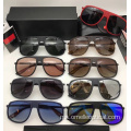 UV400 Polarized Metal Frame Cermin Mata Untuk Lelaki